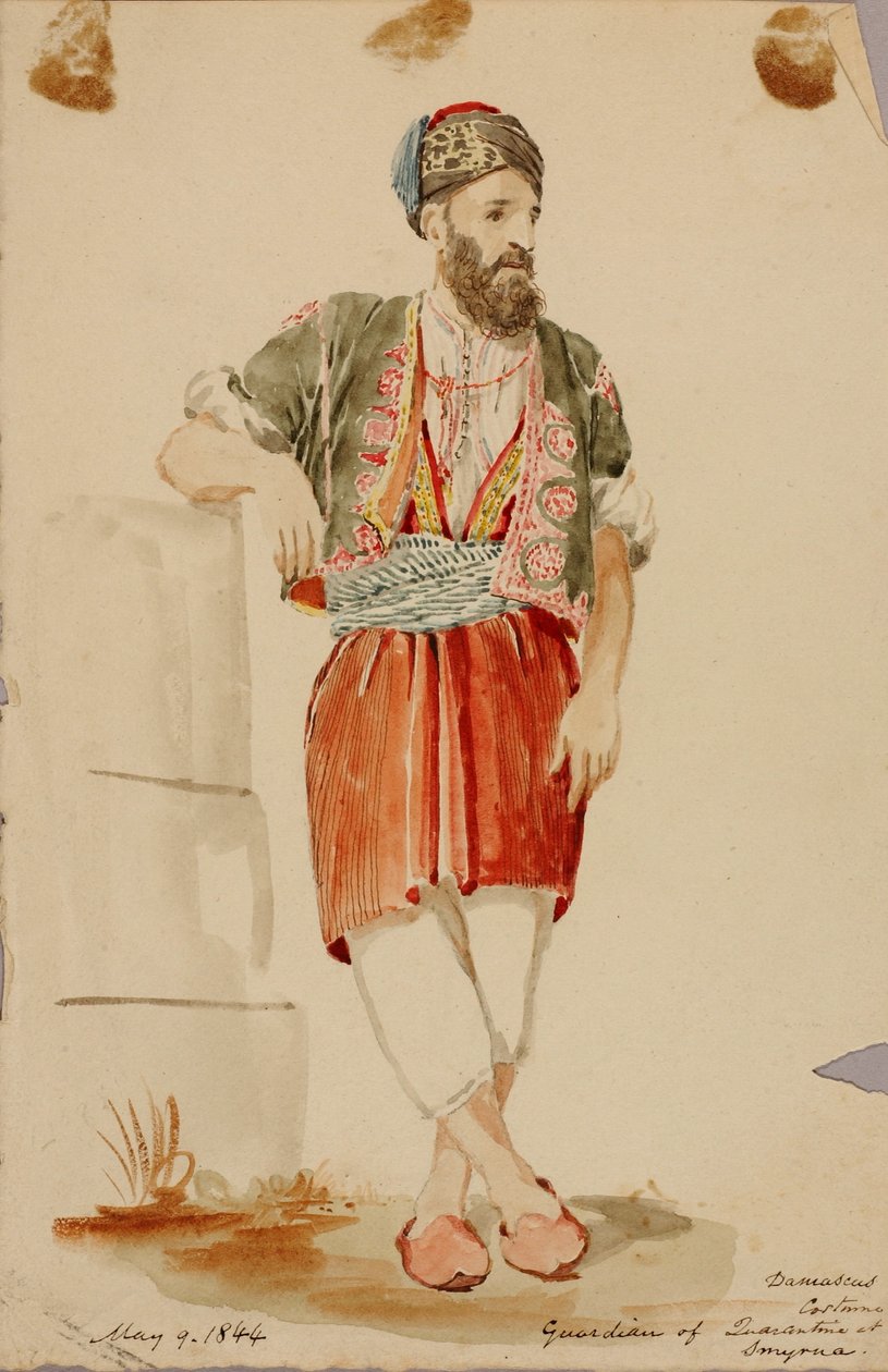 Costume di Damasco da Miner Kilbourne Kellogg