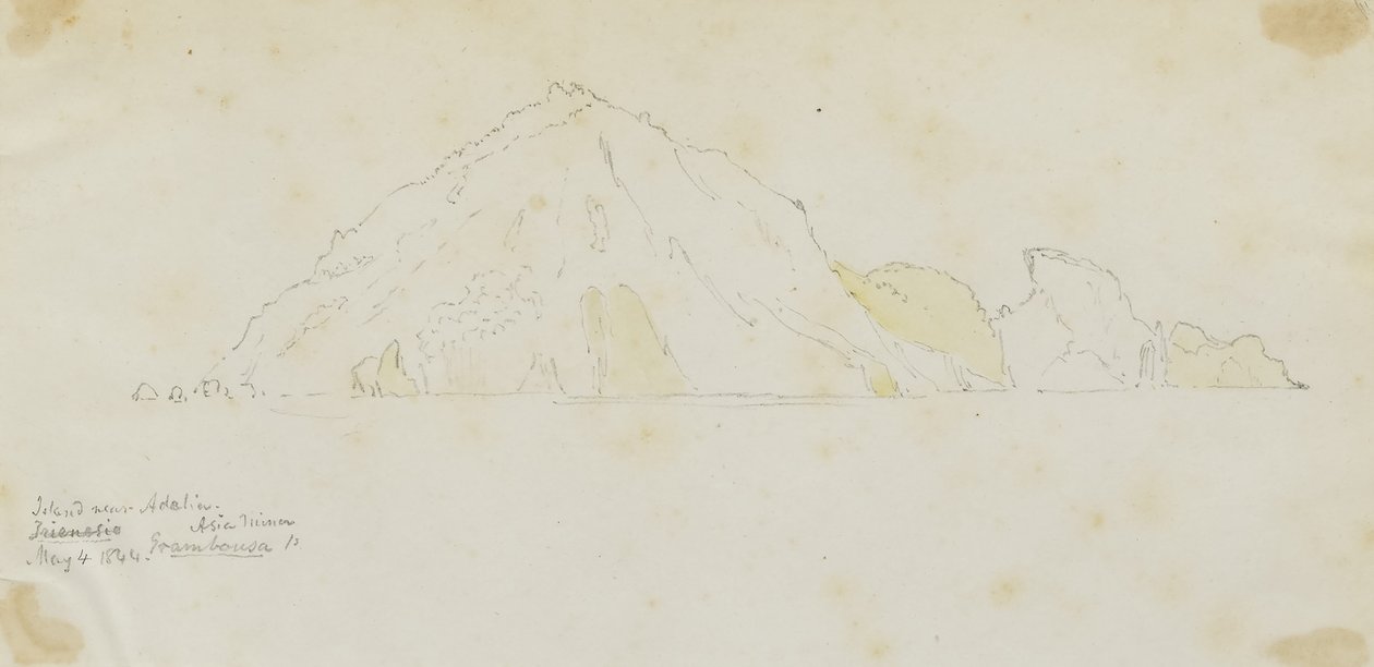 Isola vicino ad Adalia da Miner Kilbourne Kellogg