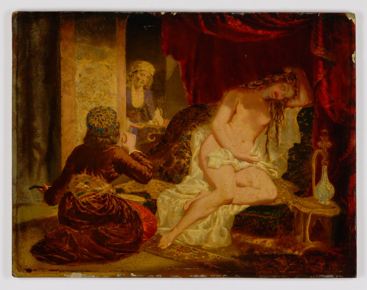 Principessa orientale dopo il bagno, ca. 1866 da Miner Kilbourne Kellogg