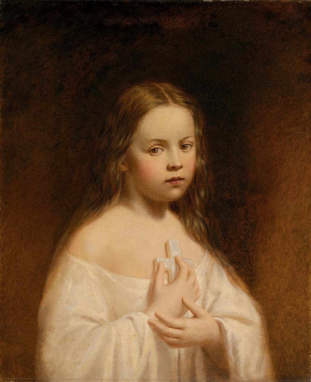 Ritratto della figlia di Hiram Powers da Miner Kilbourne Kellogg