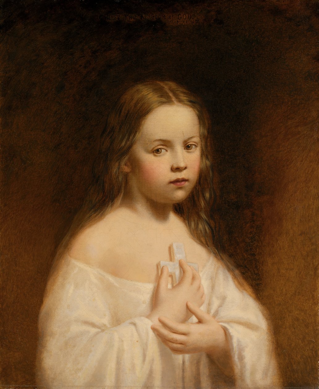 Ritratto della figlia di Hiram Powers da Miner Kilbourne Kellogg