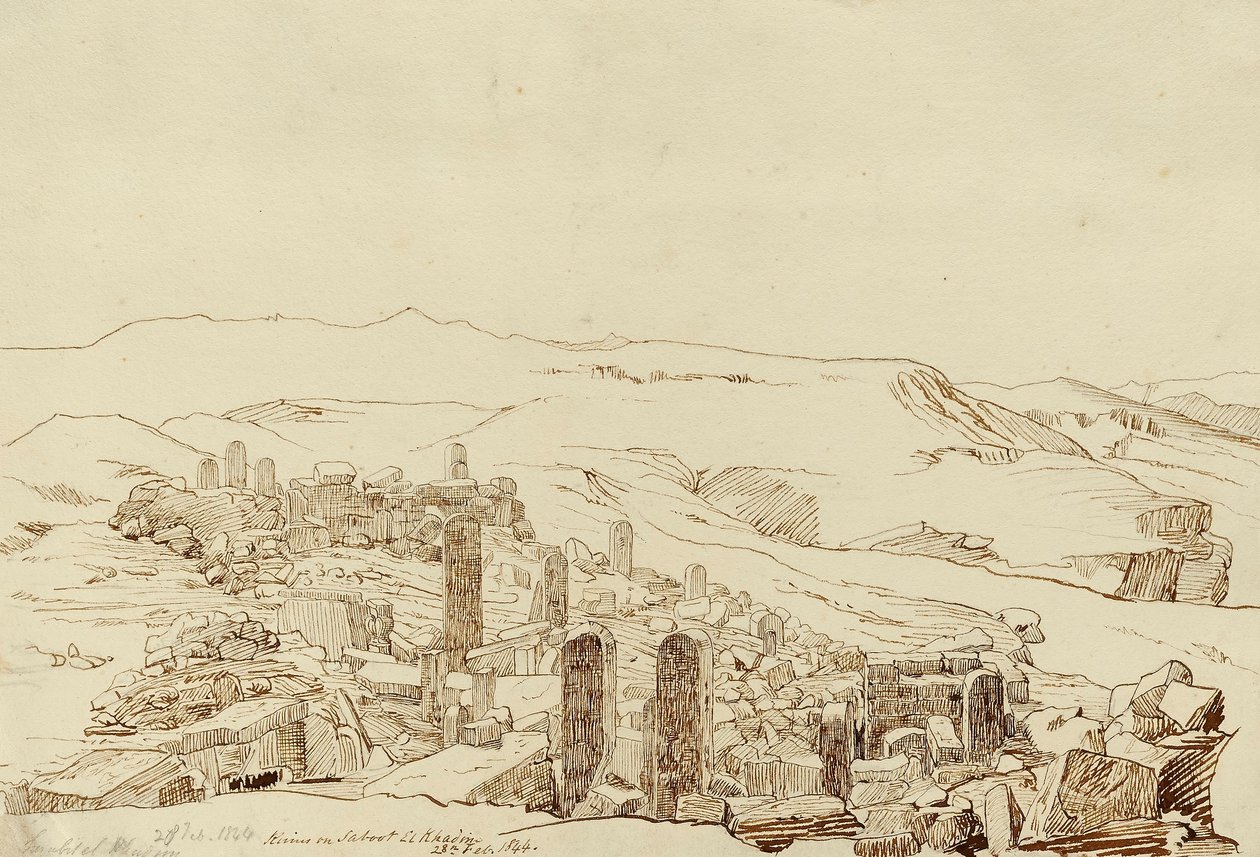 Ruin El Khadin da Miner Kilbourne Kellogg