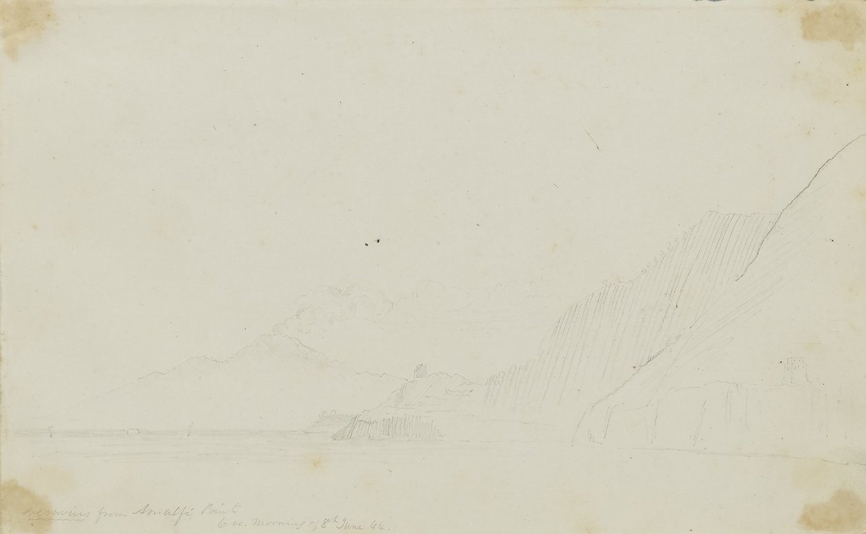 Il Vesuvio da Amalfi Point da Miner Kilbourne Kellogg