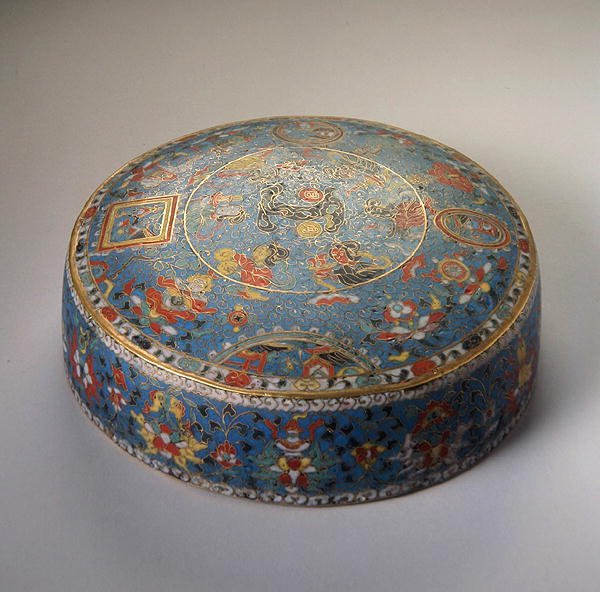 Mandala (smalto cloisonné) da Ming Dynasty Chinese School