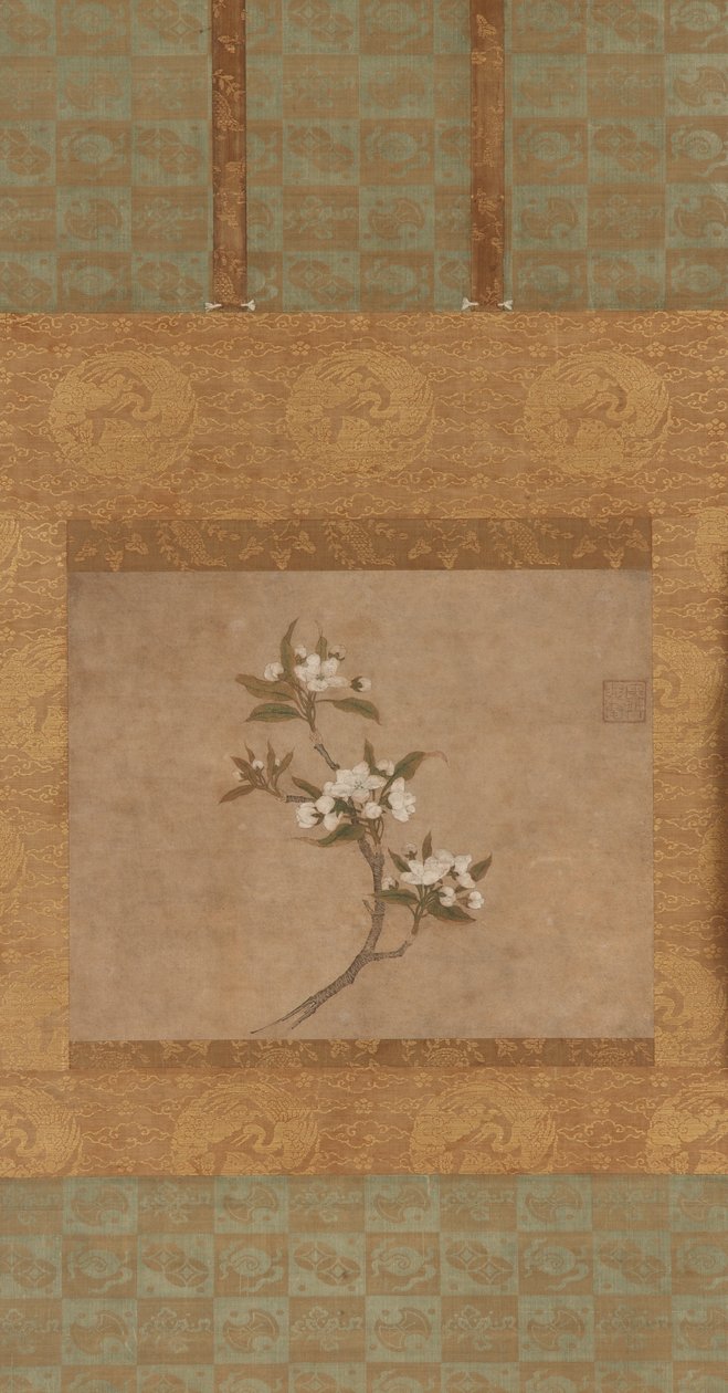 Un ramo di fiori di pero da Ming Dynasty Chinese School