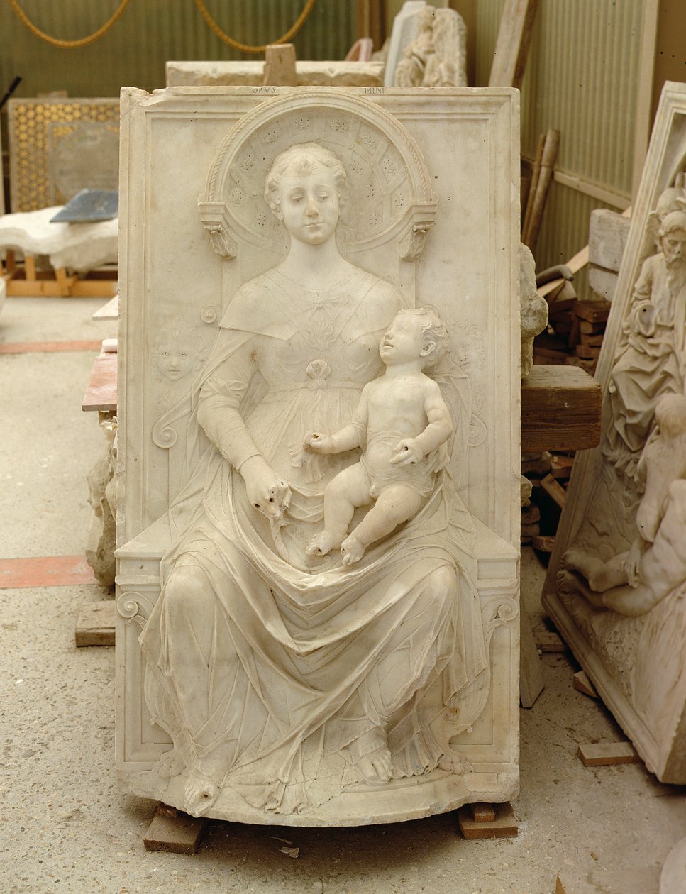 Madonna e Bambino da Mino da Fiesole