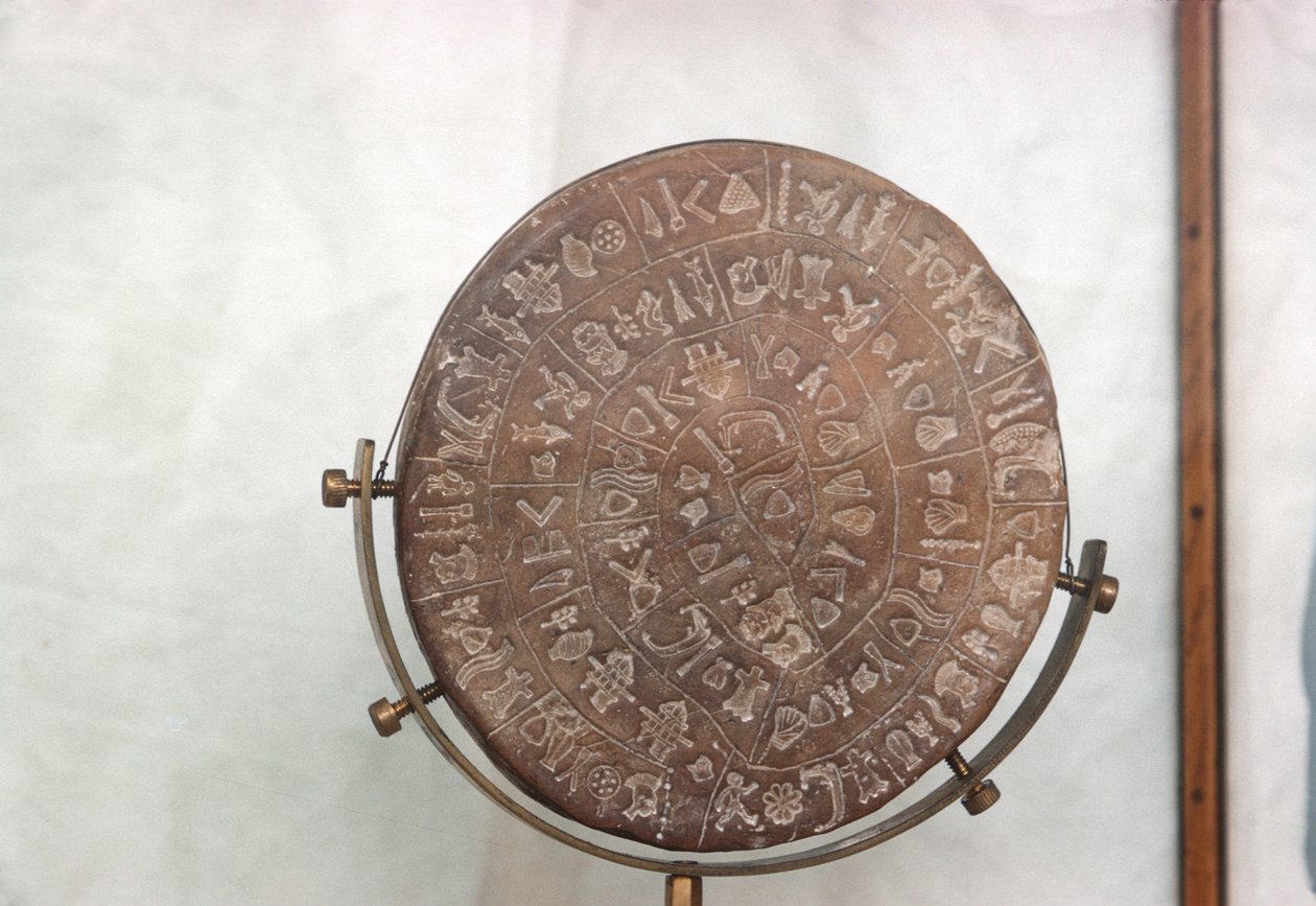 Disco di Festo, 1700-1600 a.C. da Minoan