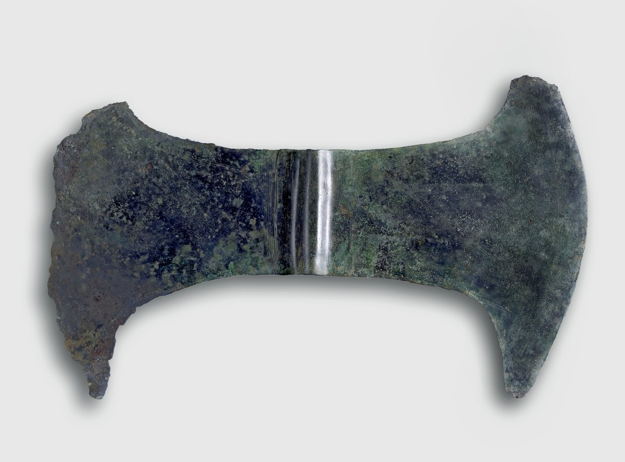 Ascia votiva doppia, Creta, c.1700-1500 a.C. da Minoan