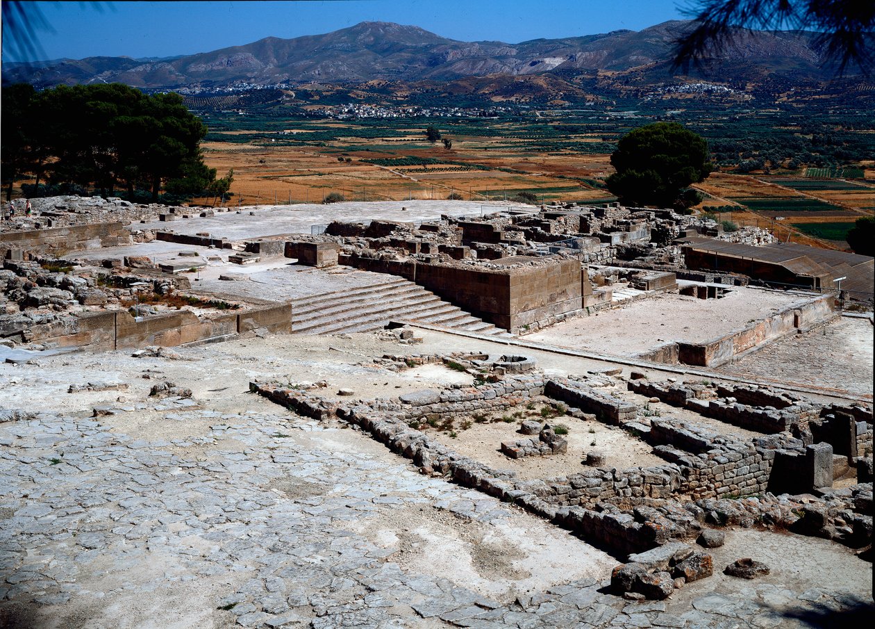 Civiltà minoica: vista dell