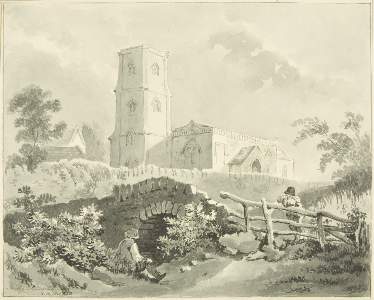 Chiesa di Tickenham da Miss Martha Bird