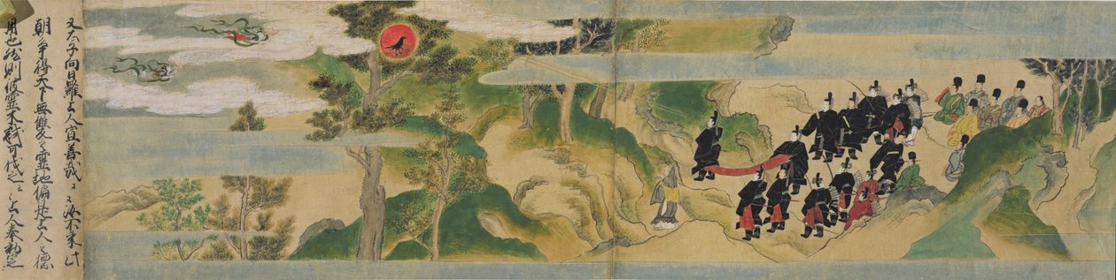 Storia della Fondazione del Tempio Geppoji, Periodo Muromachi, c.1495 da Mitsuyoshi Tosa