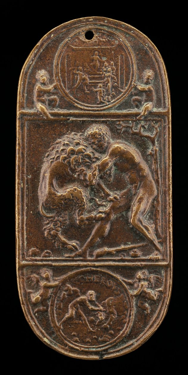Ercole e il leone di Nemea da Moderno