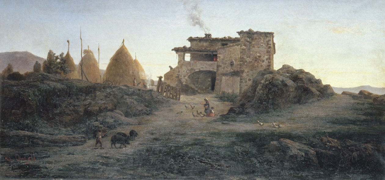 Area rurale, 1906 da Modest Urgell