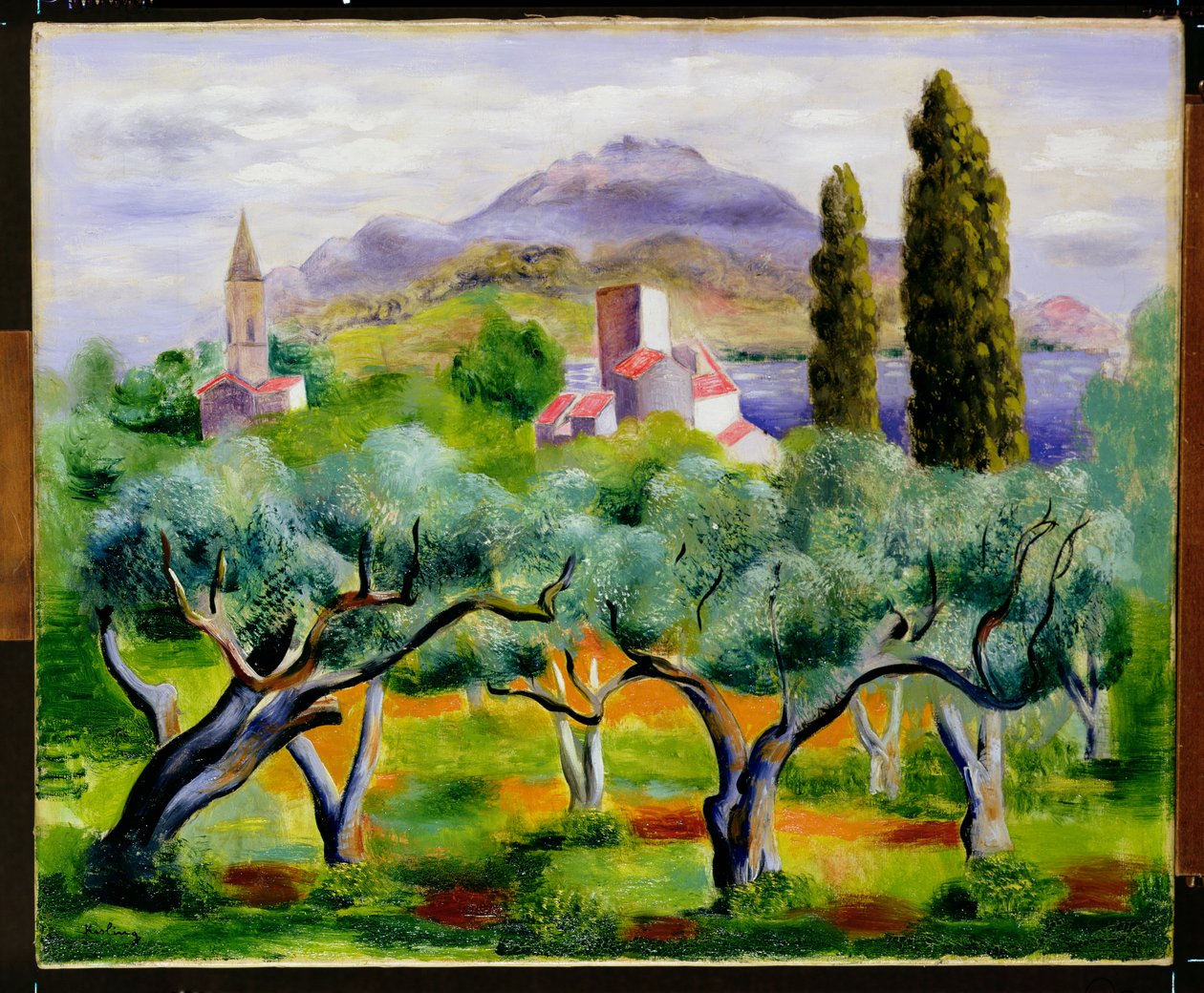 Paesaggio, 1920 circa da Moise Kisling
