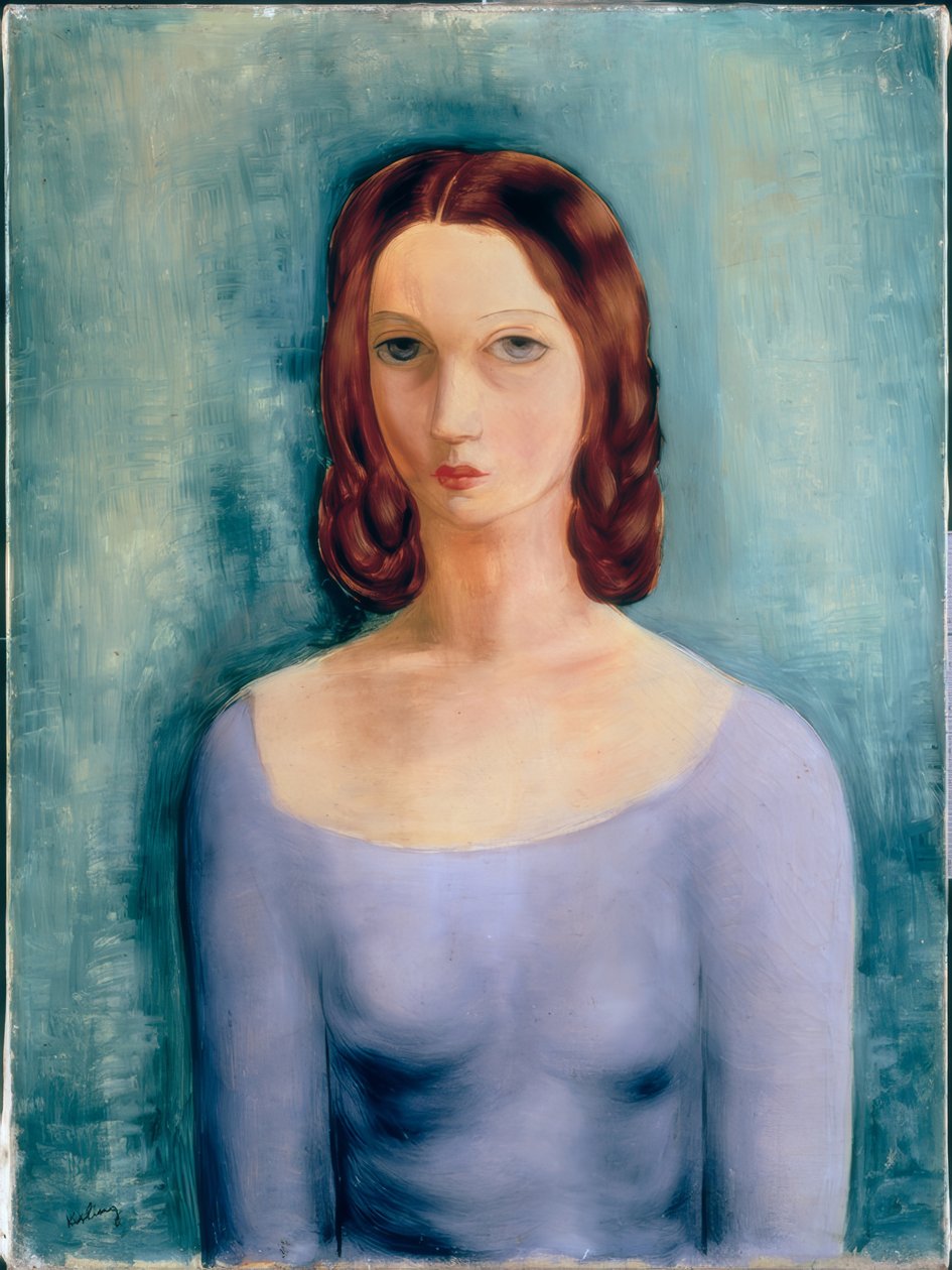Giovane donna da Moise Kisling