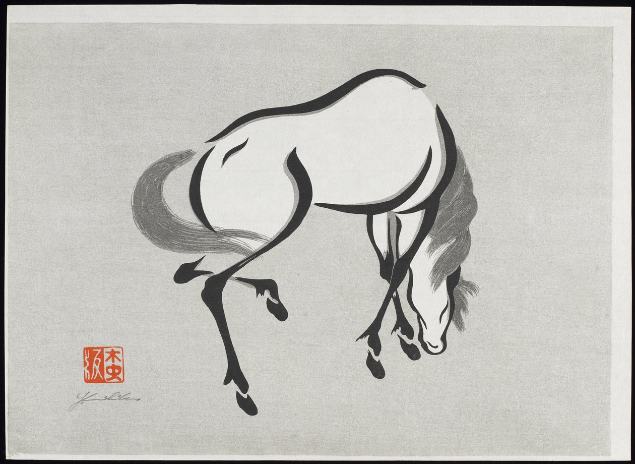 Cavallo (A) da Mokuchu Urushibara