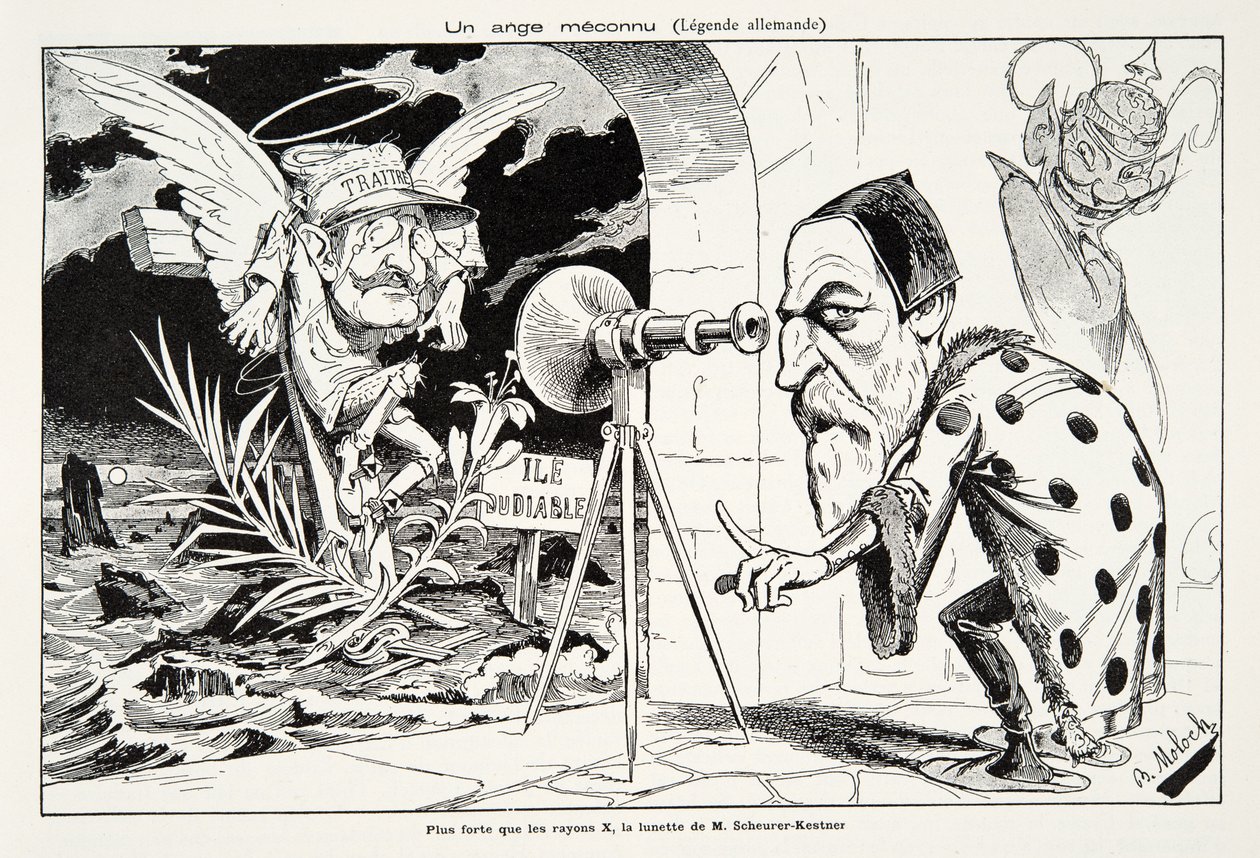 Un angelo sconosciuto (Leggenda tedesca), da Storia della Terza Repubblica, Vol. I, Storia Politica, pub.1933 da Moloch