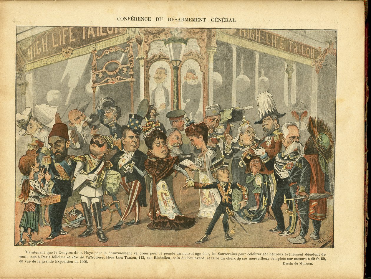 Illustrazione di Moloch (1849-1909) in Le Rire da Moloch
