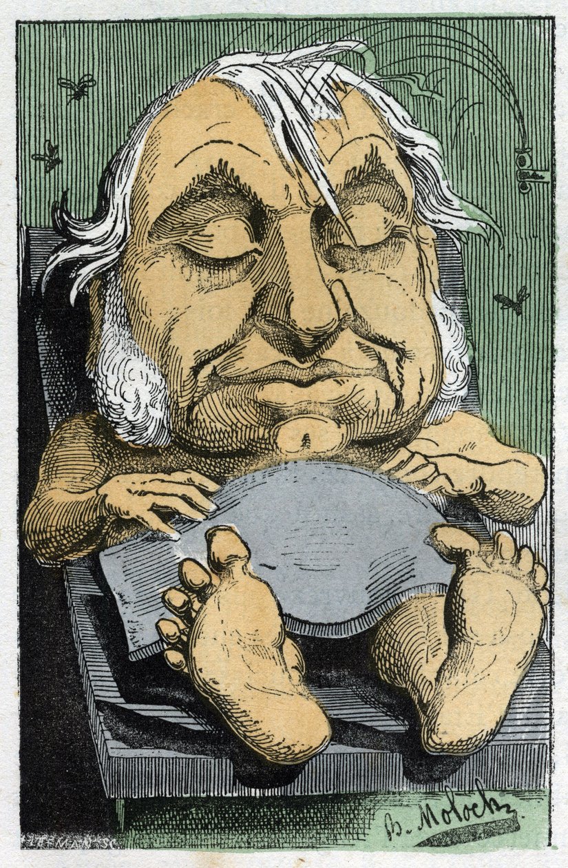 Ritratto di Eugene Rouher (1814-1884), politico francese da Moloch
