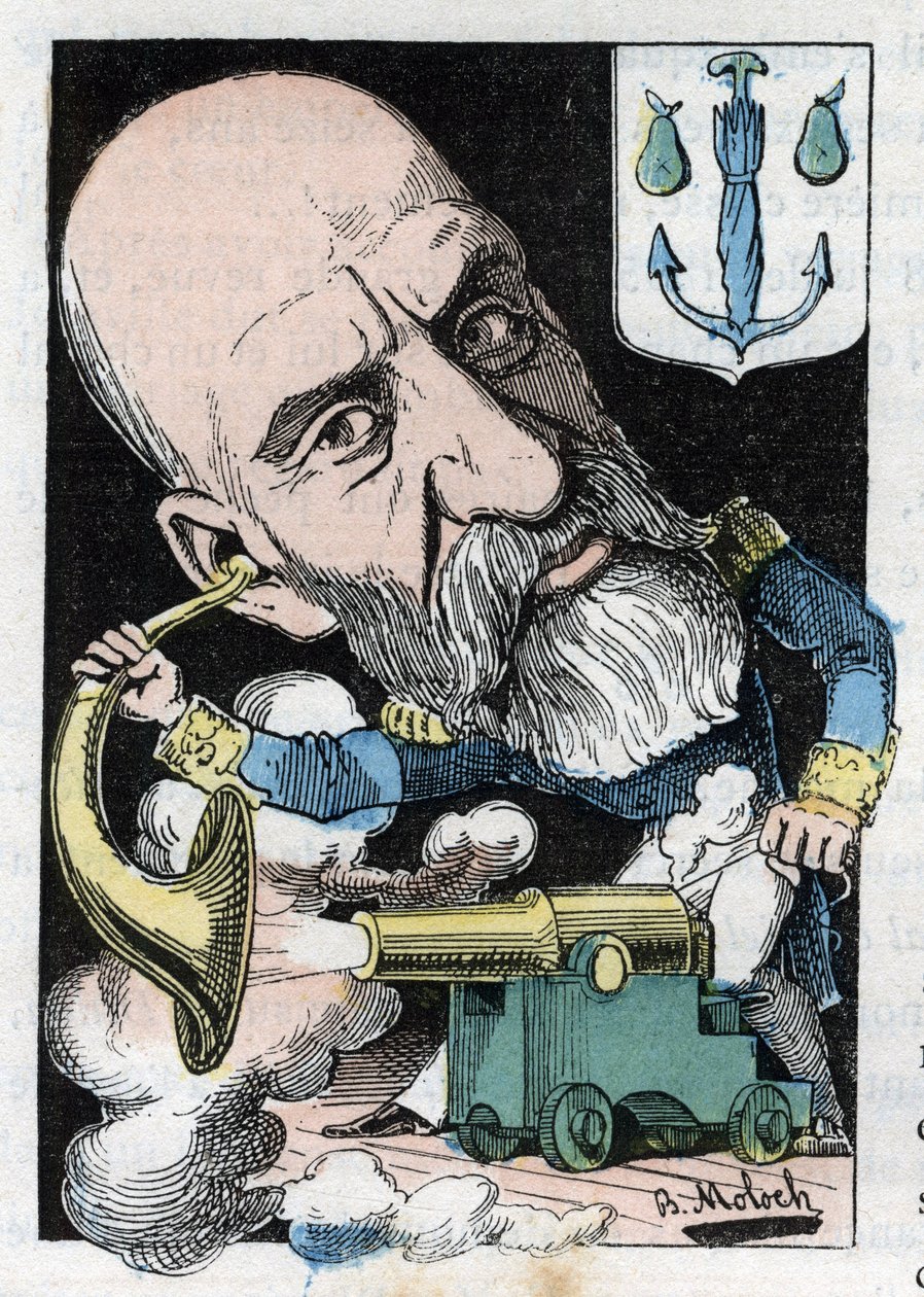 Ritratto di François Ferdinand Philippe, Principe di Joinville da Moloch