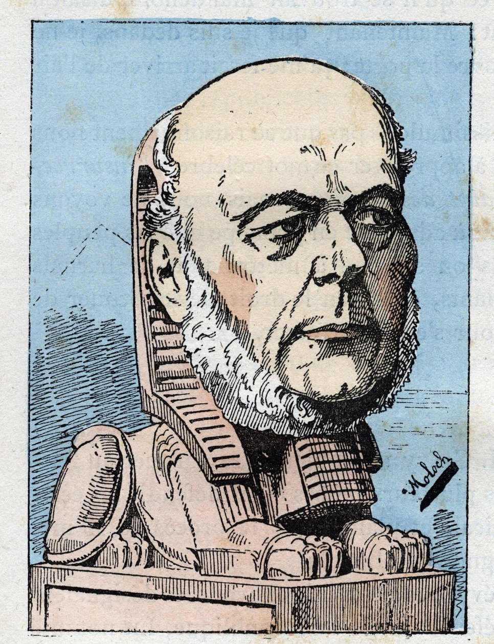 Ritratto di Jules Grevy (1807-1891) presidente della Repubblica Francese in 