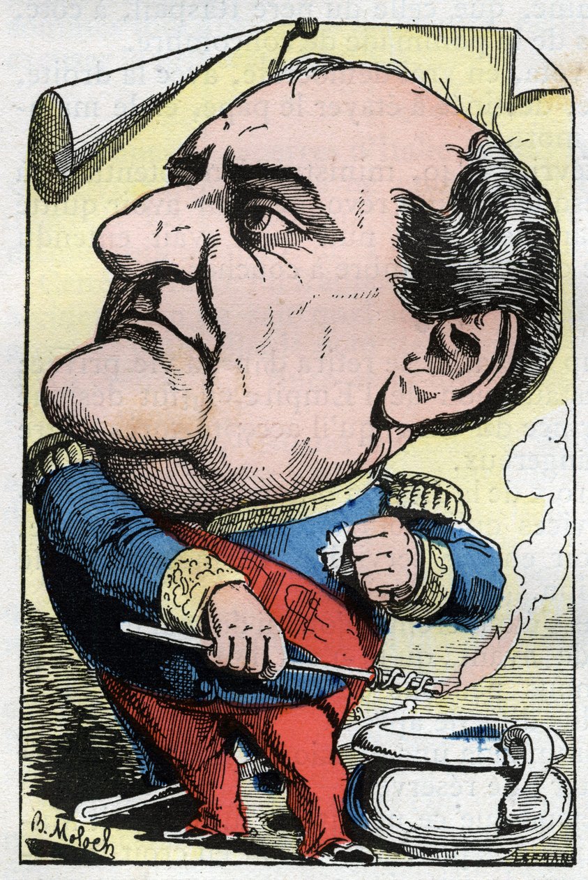 Ritratto del Principe Napoleone Giuseppe Carlo Paolo Bonaparte (1822-1891) da Moloch