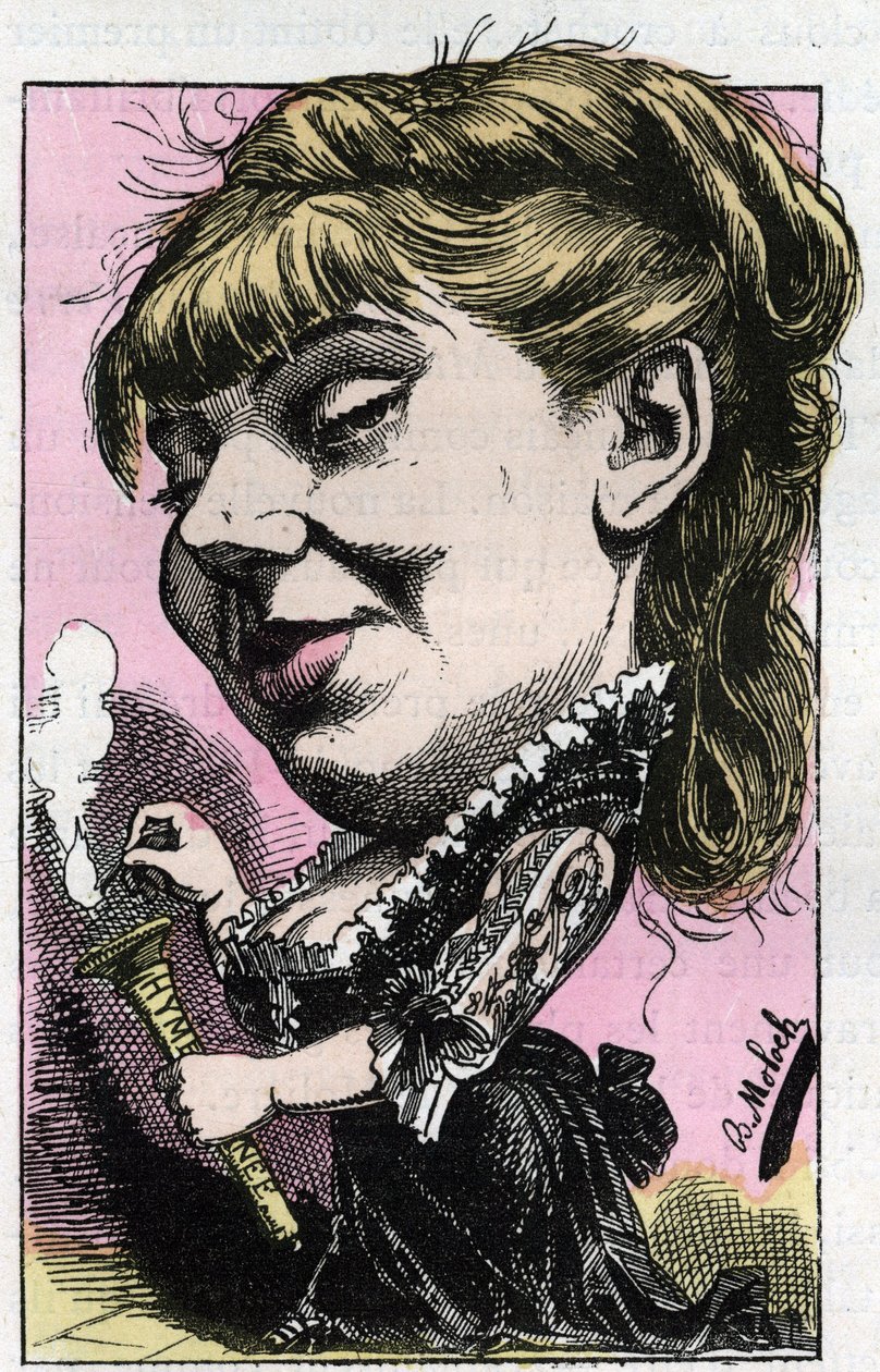 Ritratto di Sophie Croizette (1847-1901), socia della Comédie-Française da Moloch