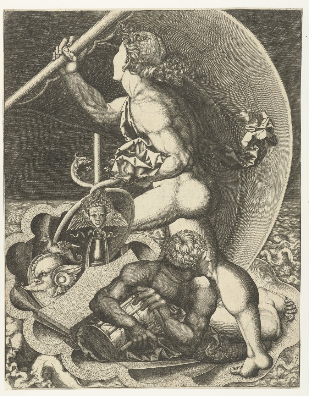 Allegoria del Tempo e della Fortuna da Monogrammist AC
