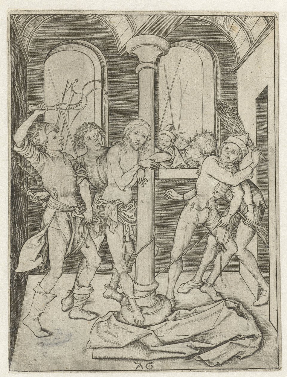 Flagellazione di Cristo da Monogrammist AG