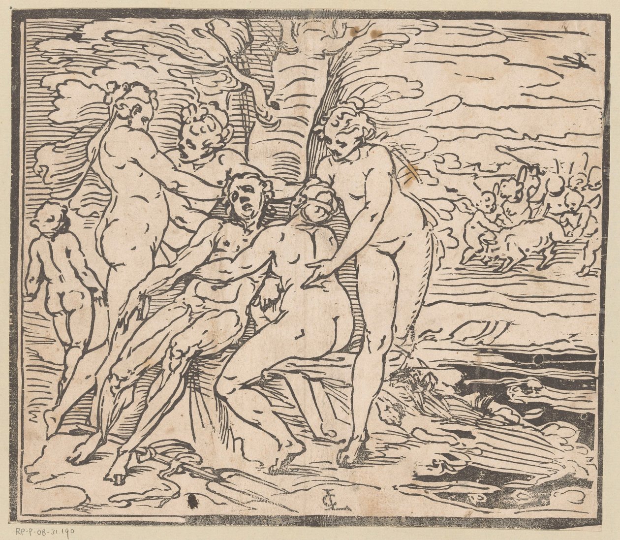 Venere piange la morte di Adone da Monogrammist GGN (attributed to)
