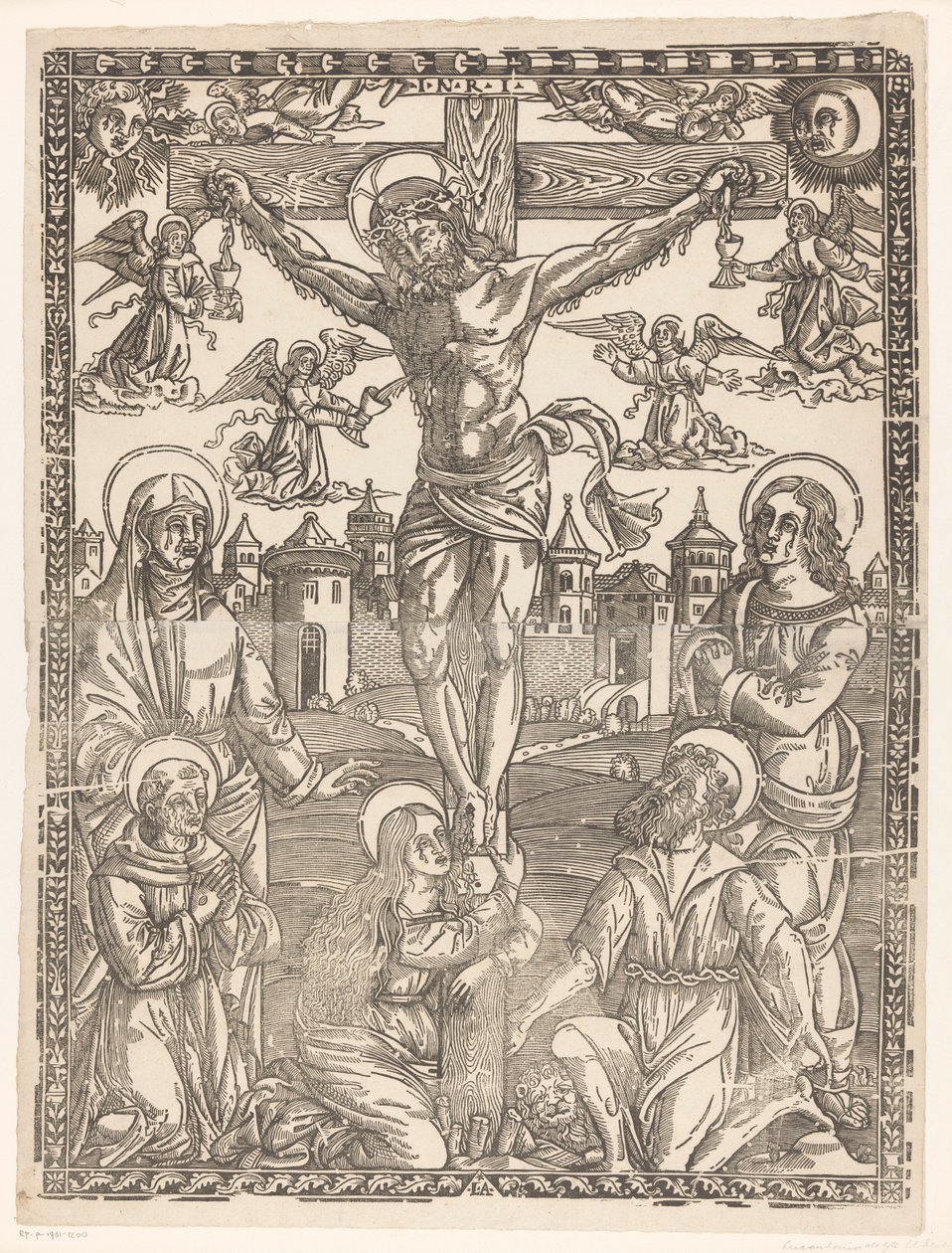 Crocifissione di Cristo da Monogrammist LA