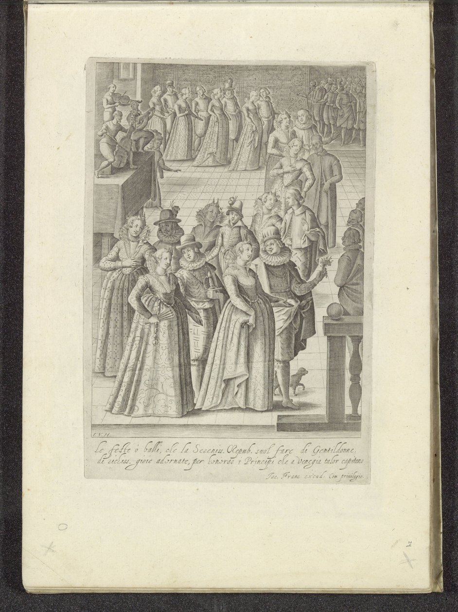 Ballo veneziano da Monogrammist LVH (possibly)