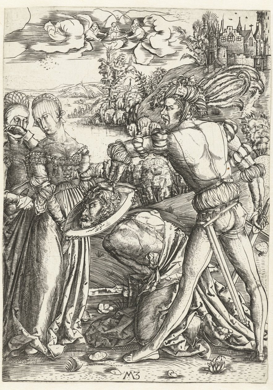 Decapitazione di Giovanni Battista da Monogrammist MZ