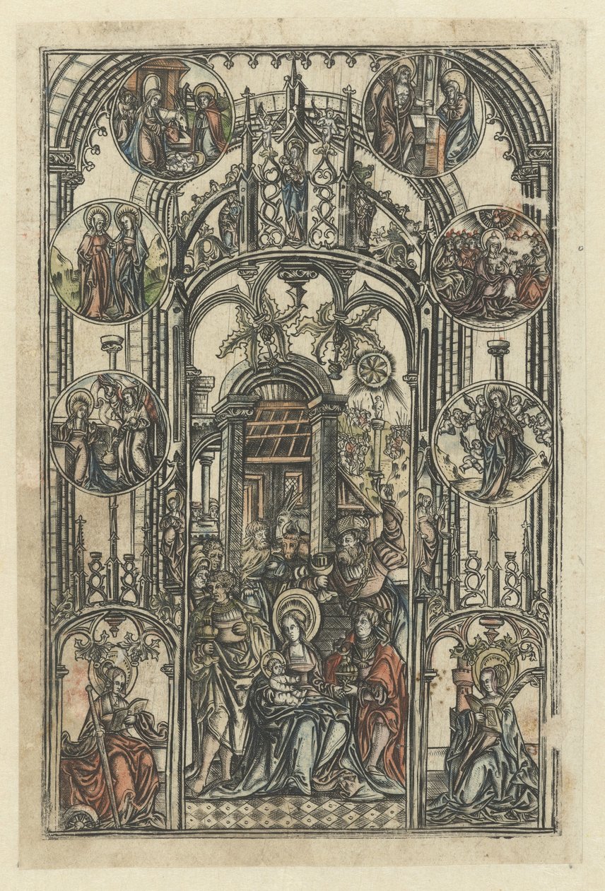 Adorazione dei Magi da Monogrammist S