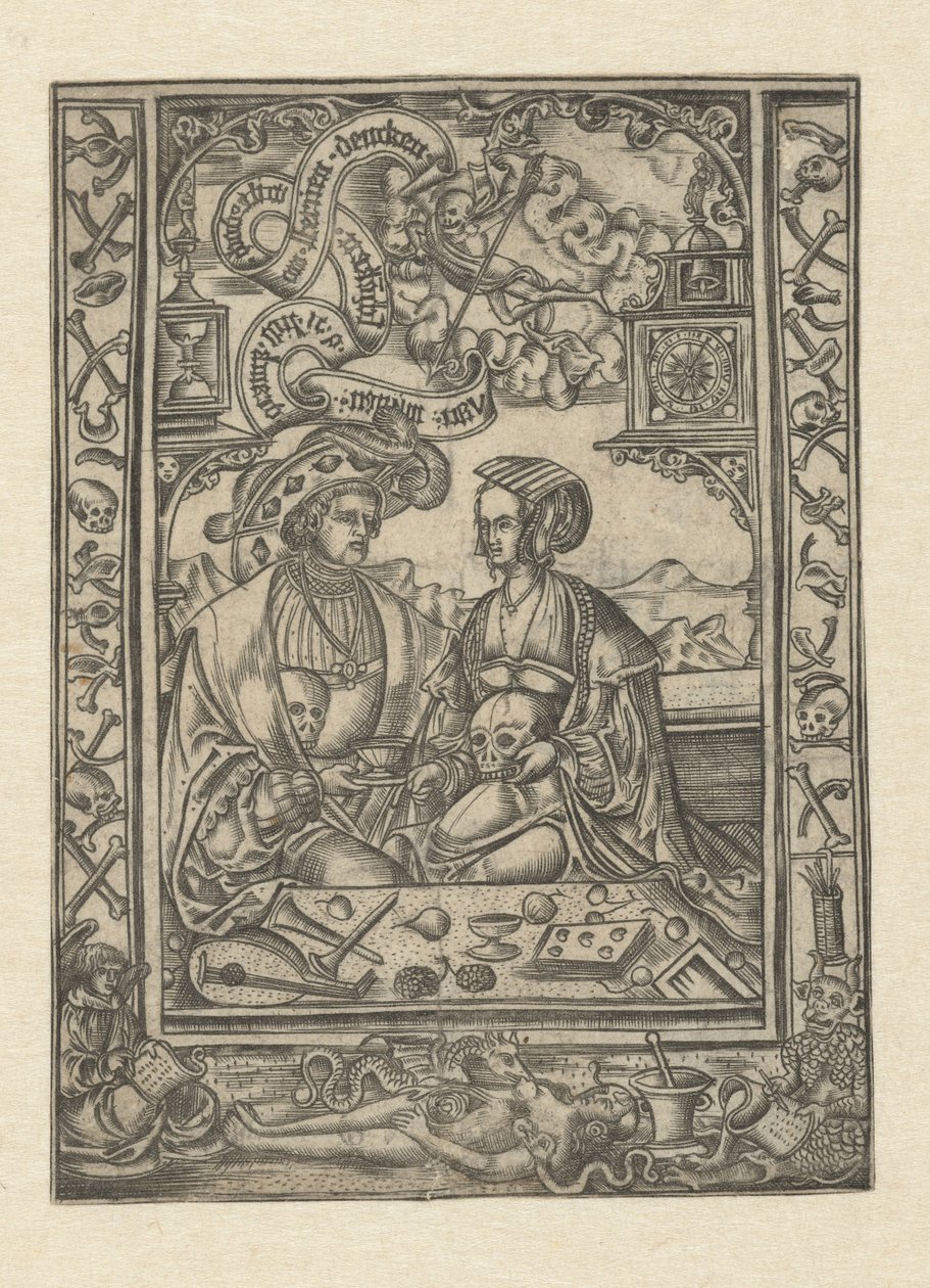 Vanitas da Monogrammist XXX met L (attributed to)