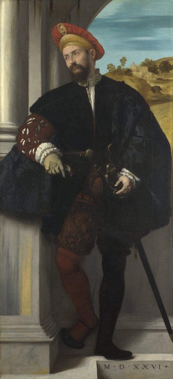 Ritratto di un uomo da Moretto da Brescia
