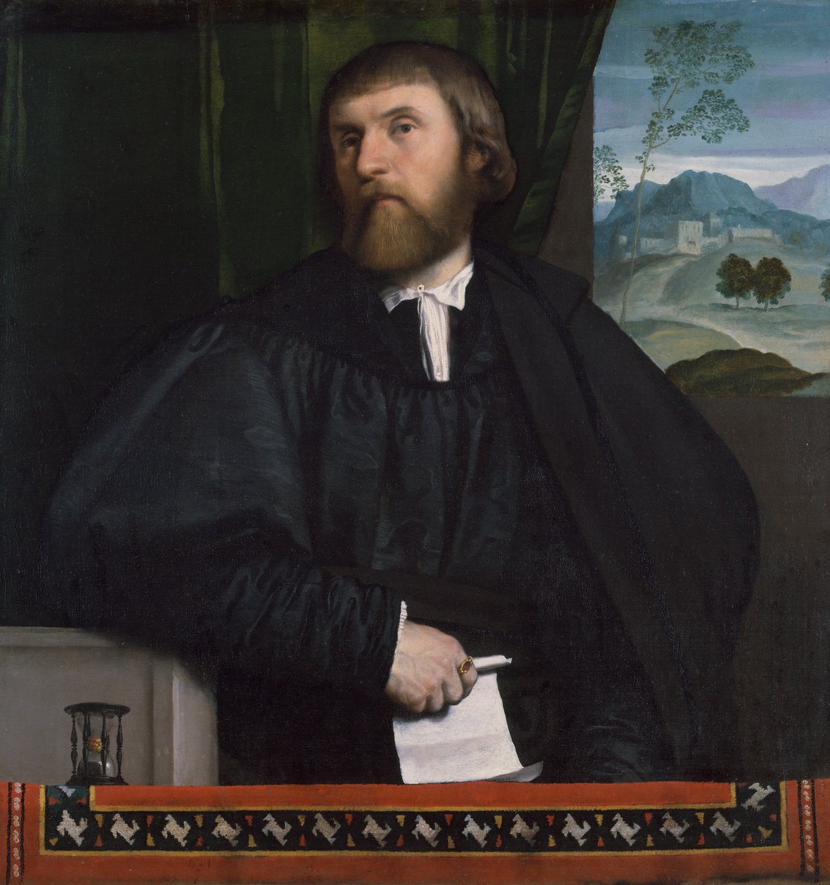 Ritratto di un uomo, ca. 1520-25 da Moretto da Brescia