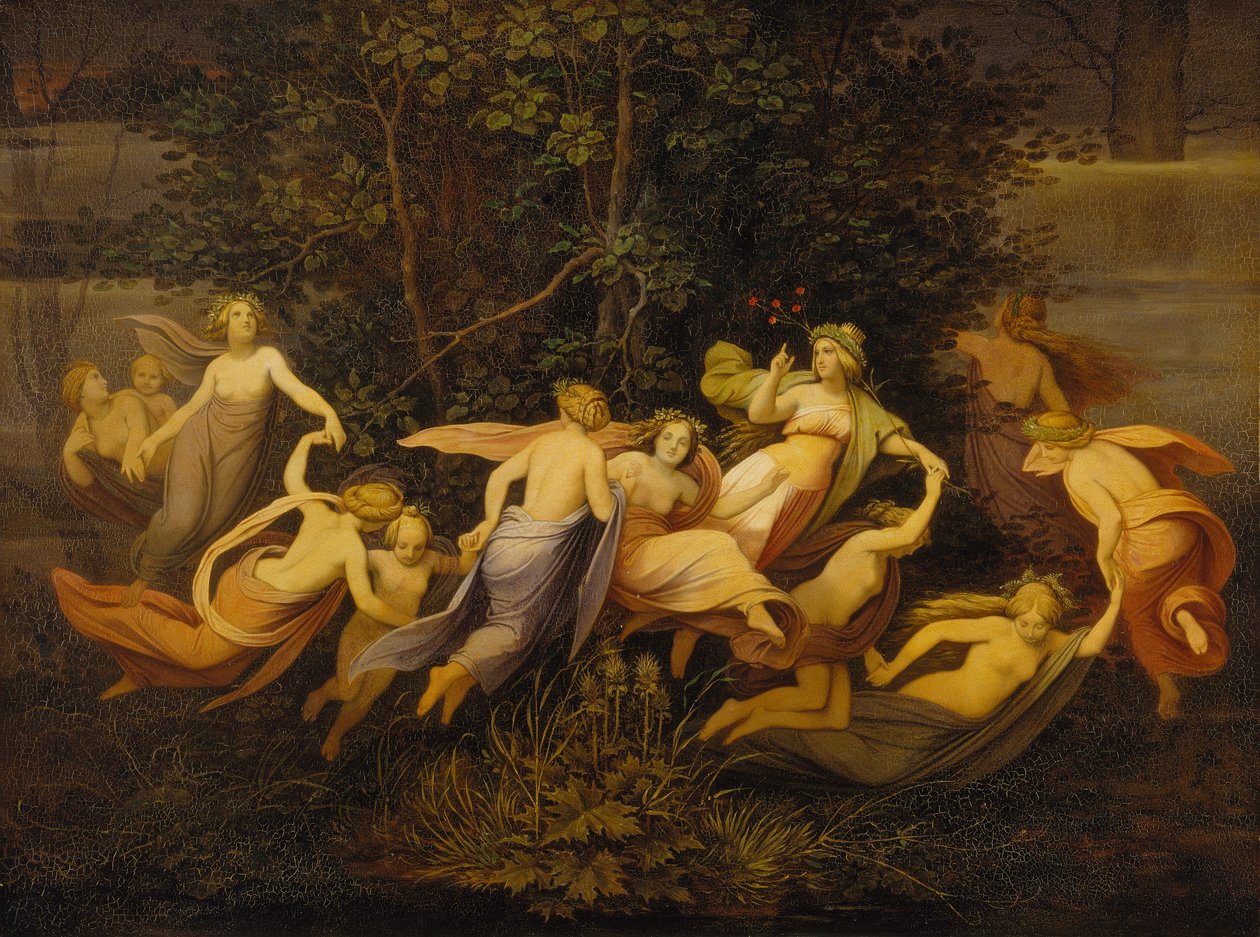 Danza delle fate nel boschetto di ontani da Moritz Ludwig von Schwind