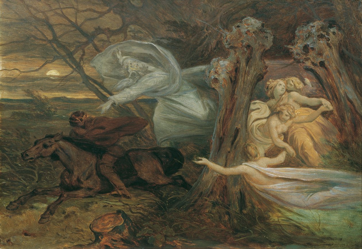 Il re degli elfi da Moritz Ludwig von Schwind