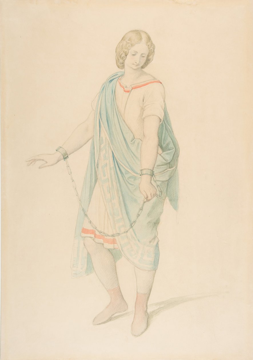 Il Soprano Karoline Hetzenecker nel Ruolo di Sesto in La Clemenza di Tito, ca. 1848 da Moritz Ludwig von Schwind