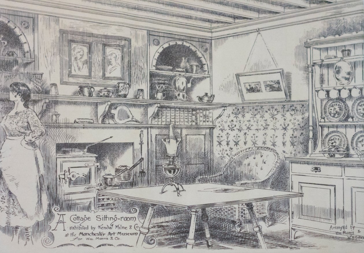 Progetto per una piccola casa operaia da Morris & Company
