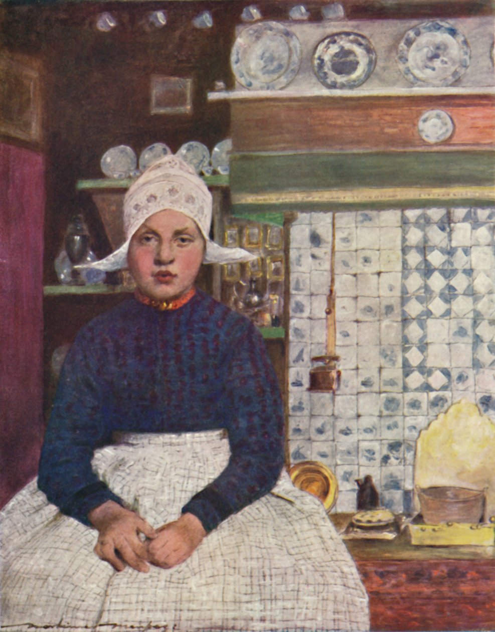 A Volendam, 1903 da Mortimer L Menpes