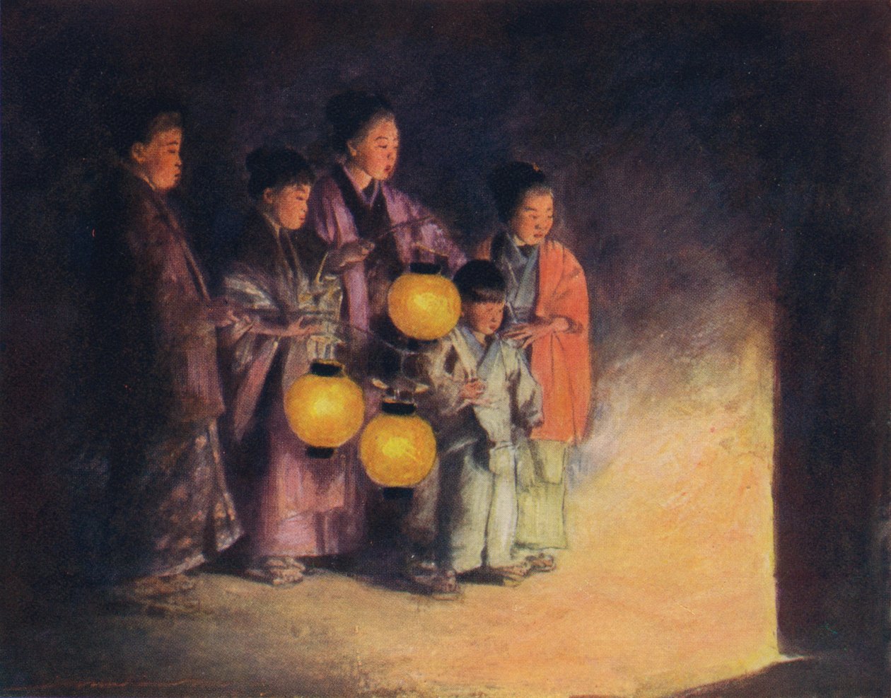 Alla luce della lanterna da Mortimer L Menpes