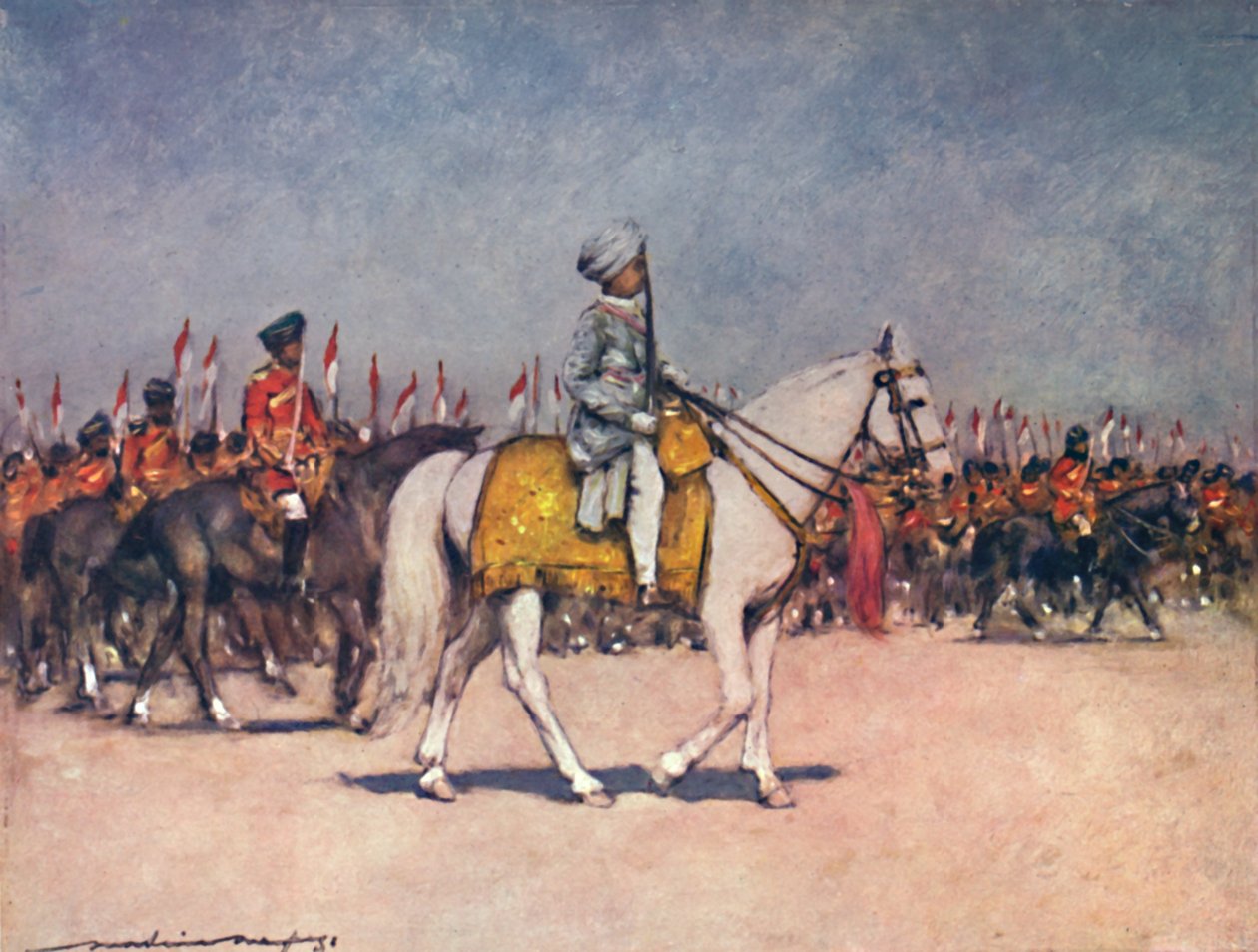 Sua Altezza il Maharaja di Patiala da Mortimer L Menpes