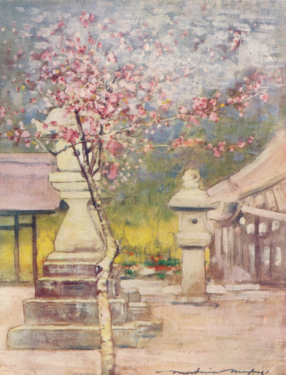 Fior di pesco, c1887, 1901 da Mortimer L Menpes