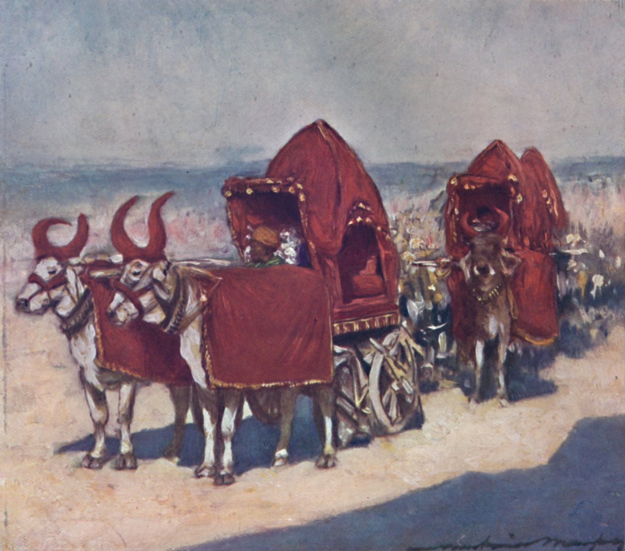 Alcuni veicoli nativi, 1903 da Mortimer L Menpes