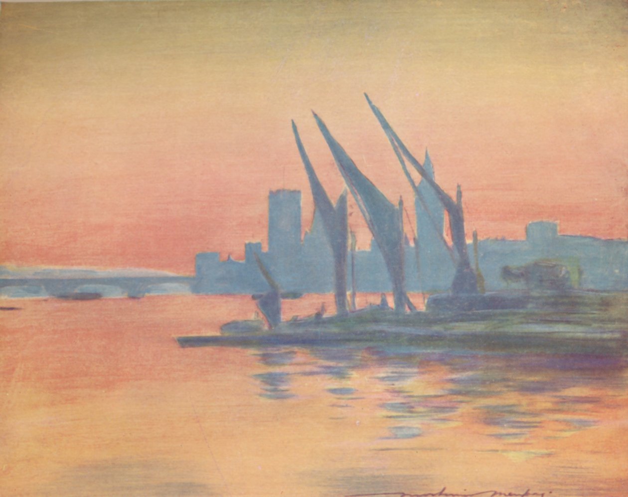 Westminster, 1903 da Mortimer L Menpes