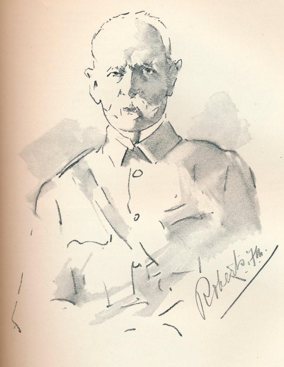 Maresciallo di campo Lord Roberts di Kandahar 1832-1914, soldato britannico, c1901 da Mortimer Ludington Menpes