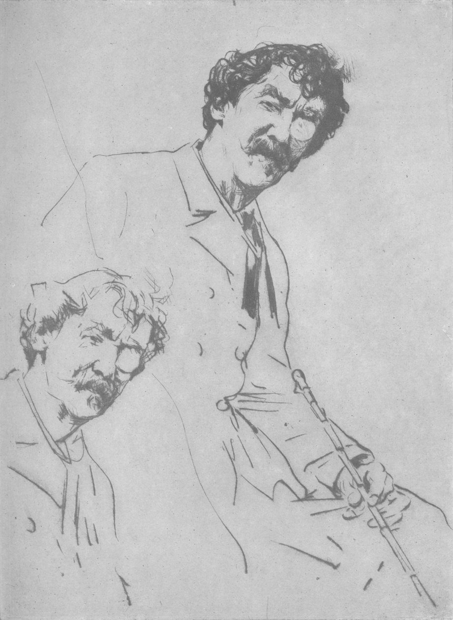 Studi di ritratto, c1880, 1904 da Mortimer Ludington Menpes