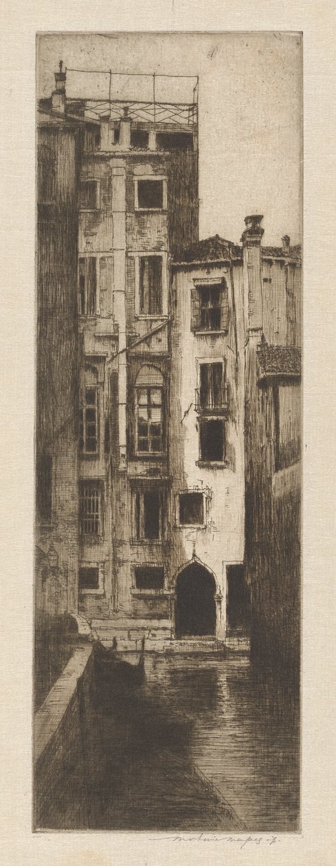 Ritorno per il canale da Mortimer Menpes